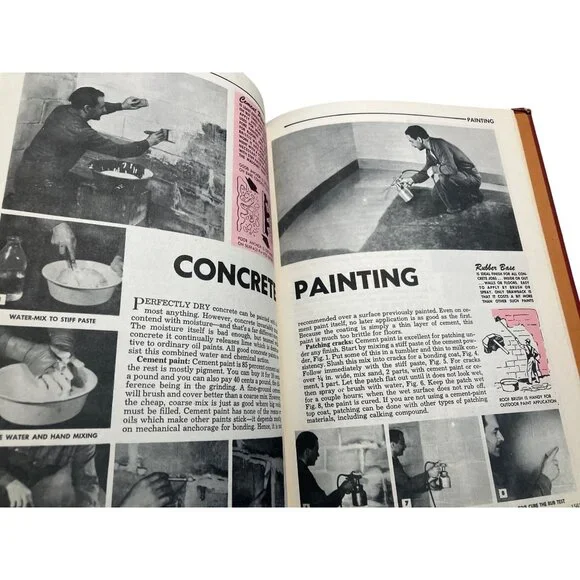 Popular Mechanics 1961 Illustrated Home Handyman Encyclopedia Book 10 - Picture 14 of 16